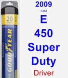 Driver Wiper Blade for 2009 Ford E-450 Super Duty - Assurance