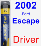 Driver Wiper Blade for 2002 Ford Escape - Assurance