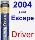 Driver Wiper Blade for 2004 Ford Escape - Assurance