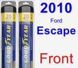 Front Wiper Blade Pack for 2010 Ford Escape - Assurance