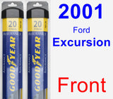 Front Wiper Blade Pack for 2001 Ford Excursion - Assurance