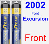 Front Wiper Blade Pack for 2002 Ford Excursion - Assurance