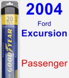 Passenger Wiper Blade for 2004 Ford Excursion - Assurance