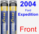 Front Wiper Blade Pack for 2004 Ford Expedition - Assurance