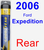 Rear Wiper Blade for 2006 Ford Expedition - Assurance