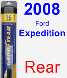 Rear Wiper Blade for 2008 Ford Expedition - Assurance