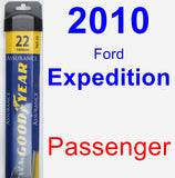 Passenger Wiper Blade for 2010 Ford Expedition - Assurance