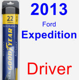 Driver Wiper Blade for 2013 Ford Expedition - Assurance