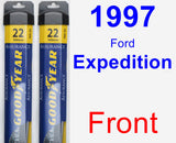 Front Wiper Blade Pack for 1997 Ford Expedition - Assurance