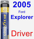 Driver Wiper Blade for 2005 Ford Explorer - Assurance