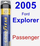 Passenger Wiper Blade for 2005 Ford Explorer - Assurance
