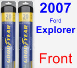 Front Wiper Blade Pack for 2007 Ford Explorer - Assurance