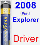 Driver Wiper Blade for 2008 Ford Explorer - Assurance