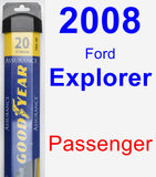 Passenger Wiper Blade for 2008 Ford Explorer - Assurance