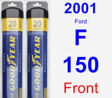 Front Wiper Blade Pack for 2001 Ford F-150 - Assurance