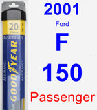 Passenger Wiper Blade for 2001 Ford F-150 - Assurance