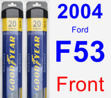 Front Wiper Blade Pack for 2004 Ford F53 - Assurance