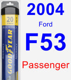 Passenger Wiper Blade for 2004 Ford F53 - Assurance