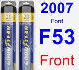 Front Wiper Blade Pack for 2007 Ford F53 - Assurance