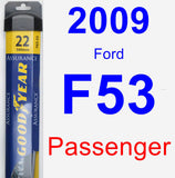 Passenger Wiper Blade for 2009 Ford F53 - Assurance