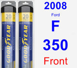 Front Wiper Blade Pack for 2008 Ford F-350 - Assurance