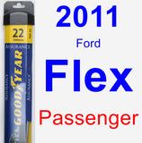 Passenger Wiper Blade for 2011 Ford Flex - Assurance