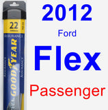 Passenger Wiper Blade for 2012 Ford Flex - Assurance