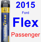 Passenger Wiper Blade for 2015 Ford Flex - Assurance