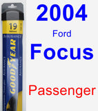 Passenger Wiper Blade for 2004 Ford Focus - Assurance