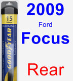 Rear Wiper Blade for 2009 Ford Focus - Assurance