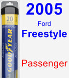 Passenger Wiper Blade for 2005 Ford Freestyle - Assurance