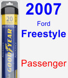 Passenger Wiper Blade for 2007 Ford Freestyle - Assurance