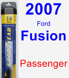 Passenger Wiper Blade for 2007 Ford Fusion - Assurance