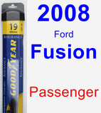 Passenger Wiper Blade for 2008 Ford Fusion - Assurance