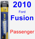 Passenger Wiper Blade for 2010 Ford Fusion - Assurance