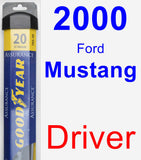 Driver Wiper Blade for 2000 Ford Mustang - Assurance