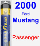 Passenger Wiper Blade for 2000 Ford Mustang - Assurance