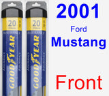 Front Wiper Blade Pack for 2001 Ford Mustang - Assurance
