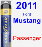 Passenger Wiper Blade for 2011 Ford Mustang - Assurance