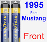 Front Wiper Blade Pack for 1995 Ford Mustang - Assurance