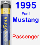 Passenger Wiper Blade for 1995 Ford Mustang - Assurance