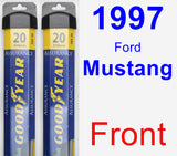Front Wiper Blade Pack for 1997 Ford Mustang - Assurance