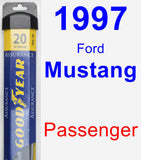 Passenger Wiper Blade for 1997 Ford Mustang - Assurance