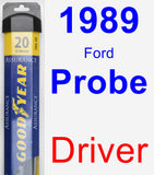 Driver Wiper Blade for 1989 Ford Probe - Assurance