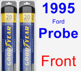 Front Wiper Blade Pack for 1995 Ford Probe - Assurance