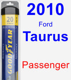 Passenger Wiper Blade for 2010 Ford Taurus - Assurance