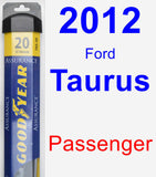 Passenger Wiper Blade for 2012 Ford Taurus - Assurance