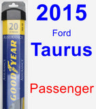 Passenger Wiper Blade for 2015 Ford Taurus - Assurance