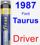 Driver Wiper Blade for 1987 Ford Taurus - Assurance