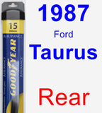 Rear Wiper Blade for 1987 Ford Taurus - Assurance